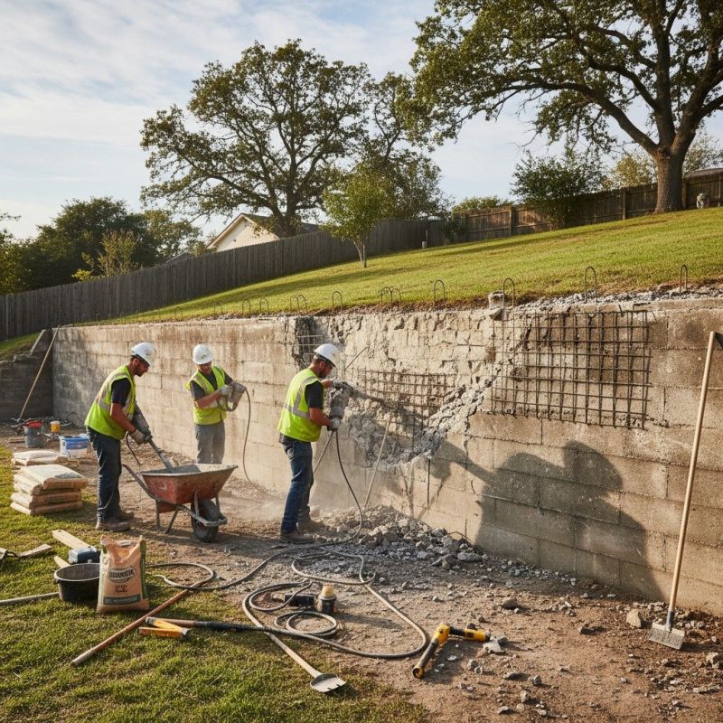 Local Sea Wall Repair pros at work